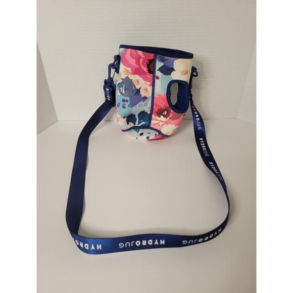 HydroJug Sleeve - Floral / Flower‎ Print - Carry Handle & Shoulder Strap - Picture 2 of 4